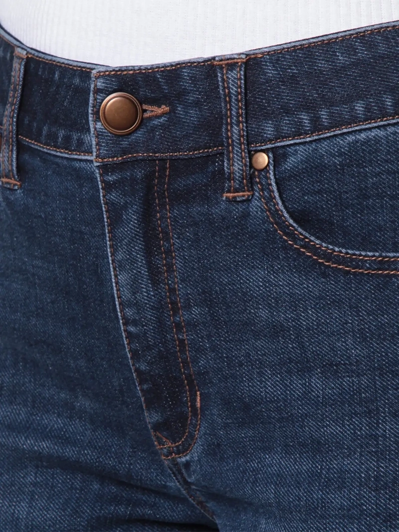 JEANS MUJER WADOS ALGODÓN RECTO TIRO ALTO - 6