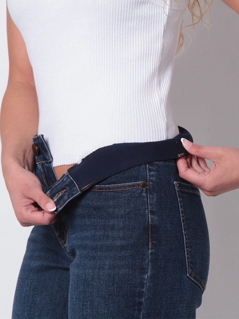 JEANS MUJER WADOS ALGODÓN RECTO TIRO ALTO - 5