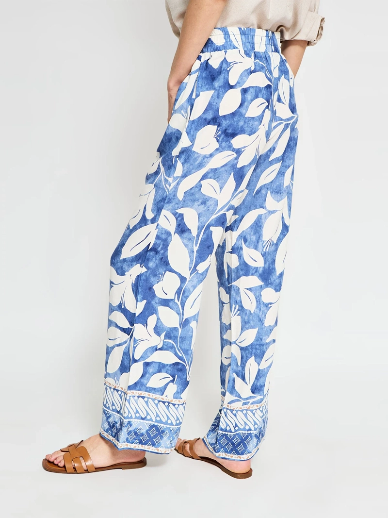 PANTALÓN MUJER AZIZ FLUIDO ESTAMPADO - 3