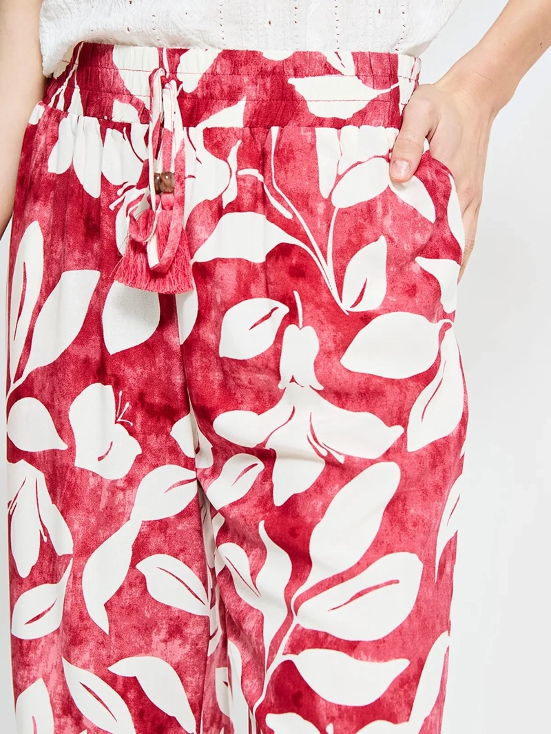PANTALÓN MUJER AZIZ FLUIDO ESTAMPADO - 4