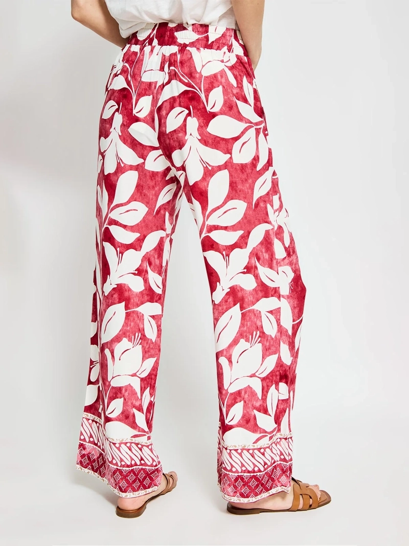 PANTALÓN MUJER AZIZ FLUIDO ESTAMPADO - 3