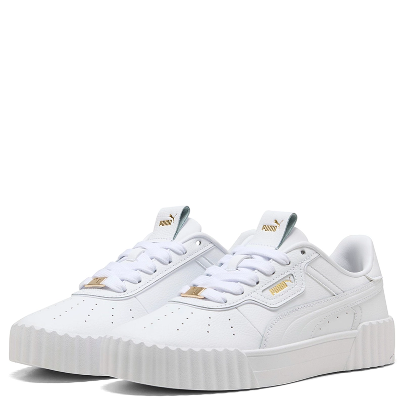 ZAPATILLAS MUJER PUMA CASUALES BLANCO CARINA 3.0 LUXE - 2