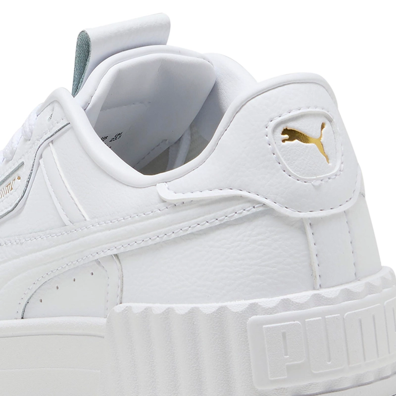 ZAPATILLAS MUJER PUMA CASUALES BLANCO CARINA 3.0 LUXE - 5