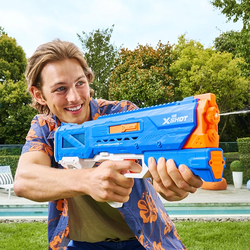LANZA AGUA X-SHOT MOTORIZADO AGUA HIDRA PULSE ZURU - 6