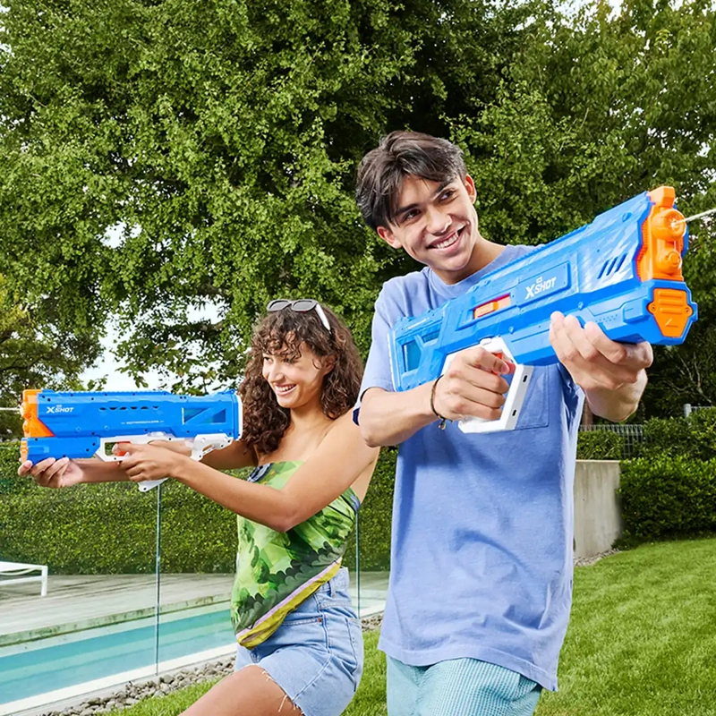 LANZA AGUA X-SHOT MOTORIZADO AGUA HIDRA PULSE ZURU - 8