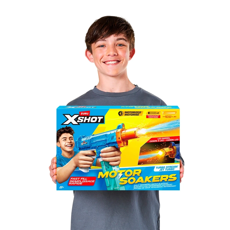 LANZA AGUA X-SHOT AGUA MOTORIZADO TURBO STREAM ZURU - 13