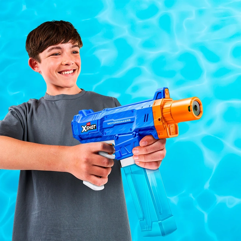LANZA AGUA X-SHOT AGUA MOTORIZADO TURBO STREAM ZURU - 7