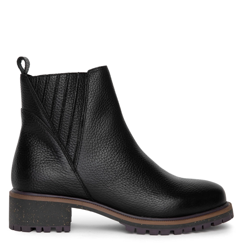 BOTINES MUJER GACEL NEGRO LARA CUERO