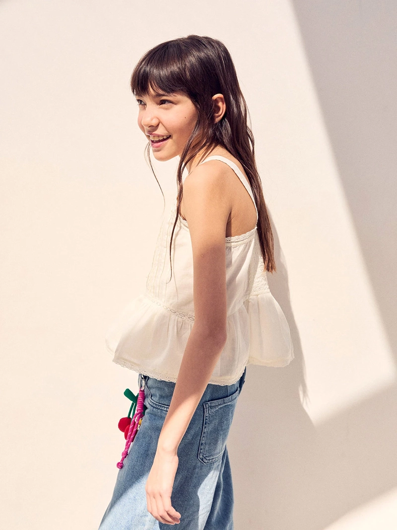 BLUSA NIÑA SFERA MANGA LARGA - 3