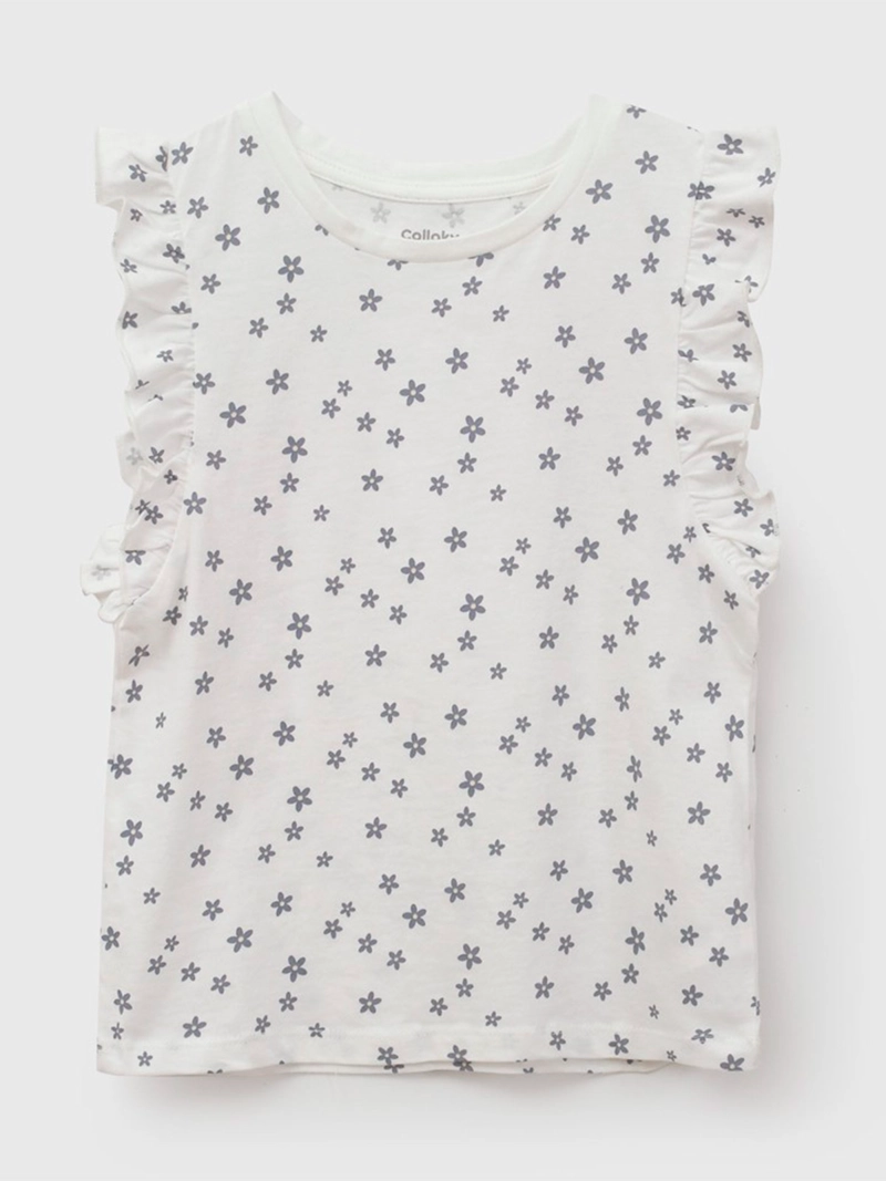 POLERA NIÑA COLLOKY SIN MANGAS ALGODÓN - 1
