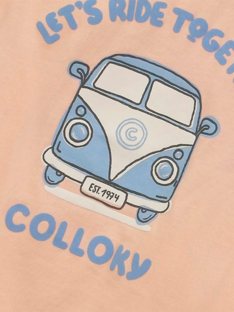 POLERA NIÑO COLLOKY MANGA CORTA ALGODÓN - 3