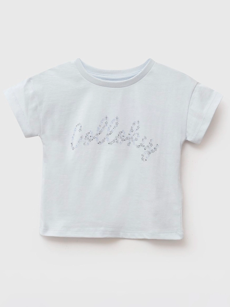 POLERA NIÑA COLLOKY MANGA CORTA ALGODÓN - 1