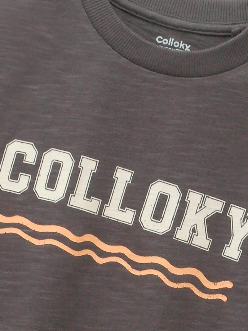 POLERA NIÑO COLLOKY MANGA CORTA ALGODÓN - 3