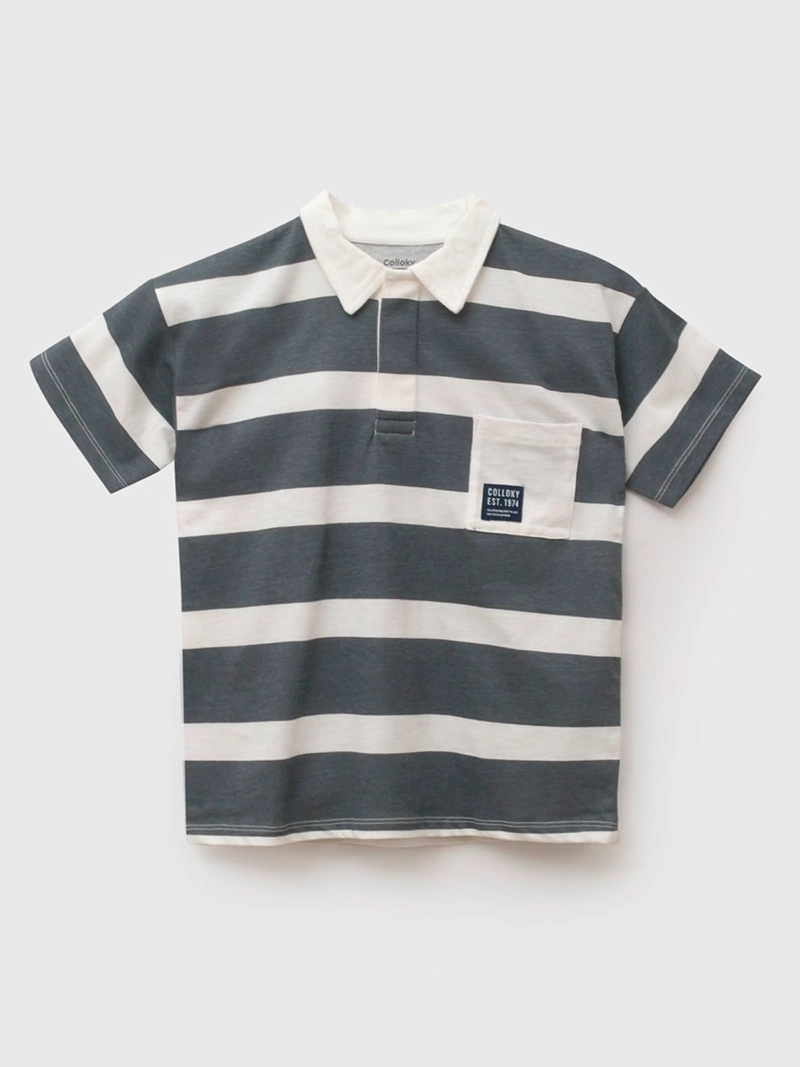 POLERA NIÑO COLLOKY MANGA CORTA ALGODÓN