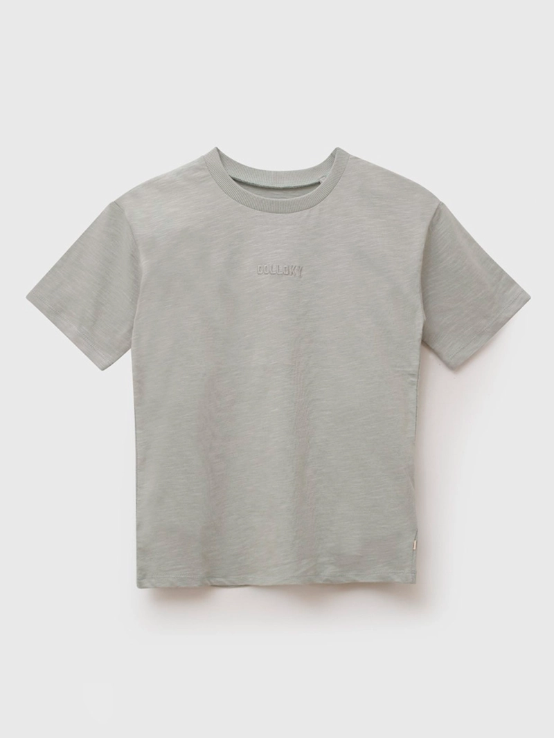 POLERA NIÑO COLLOKY MANGA CORTA ALGODÓN - 1