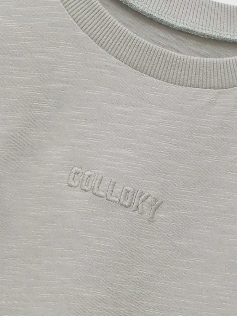 POLERA NIÑO COLLOKY MANGA CORTA ALGODÓN - 3