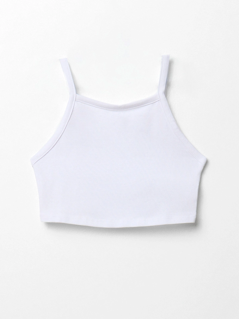 POLERA NIÑA SFERA ALGODÓN TIRANTES DISEÑO LISO