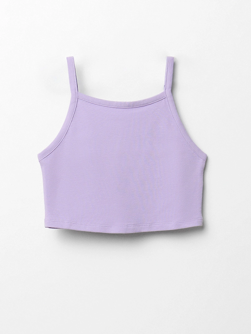 POLERA NIÑA SFERA TIRANTES DISEÑO LISO
