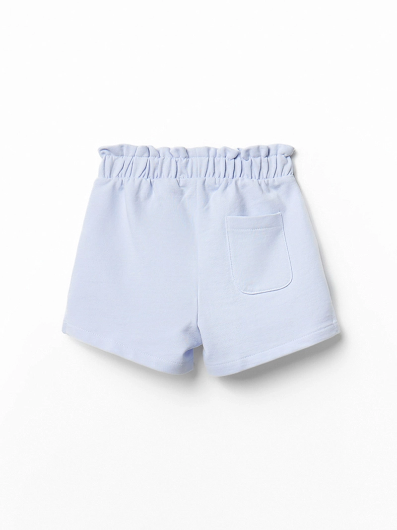 SHORT NIÑA SFERA ESTAMPADO FLORES CORDÓN AJUSTABLE EN LA CINTURA - 3