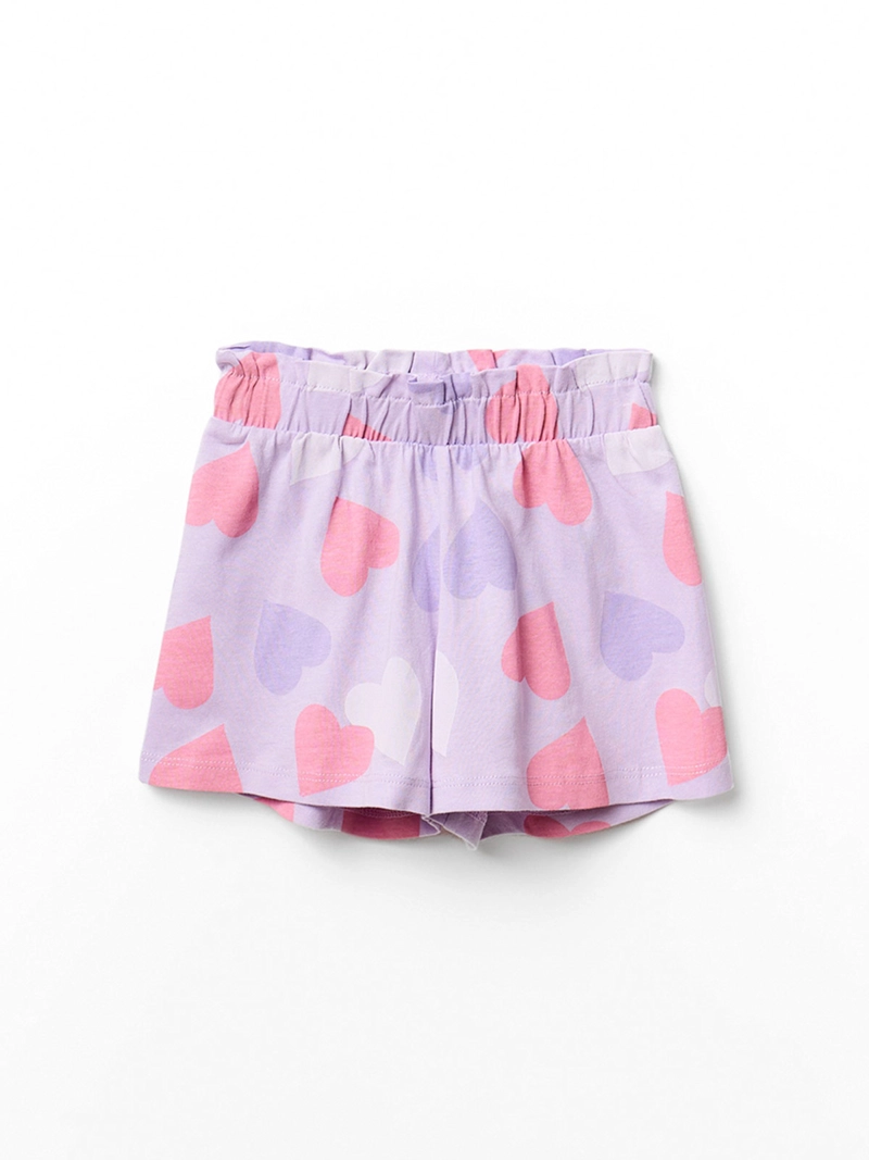 CONJUNTO NIÑA SFERA ALGODÓN CORAZONES Y RAYAS - 3