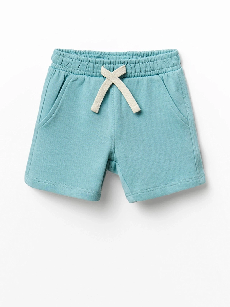 CONJUNTO BEBÉ NIÑO SFERA ALGODÓN  POLERA ESTAMPADA Y PANTALÓN CORTO CORDÓN AJUSTABLE - 3