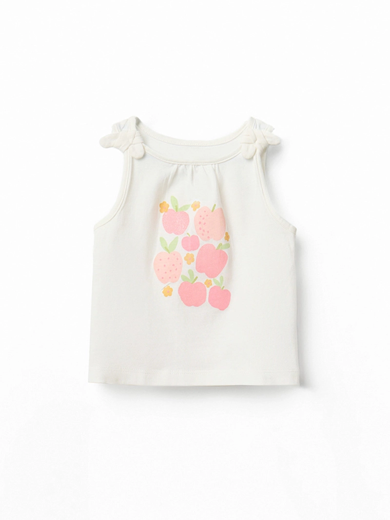 CONJUNTO BEBÉ NIÑA SFERA ALGODÓN POLERA Y LEGGINS ESTAMPADO FLORES  - 2