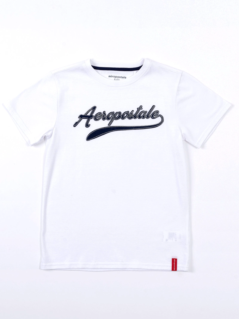 POLERA NIÑA AEROPOSTALE MANGA CORTA APLICACIÓN