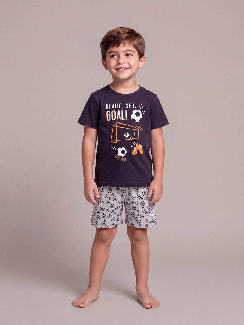 PIJAMA NIÑO HARVEST CORTO