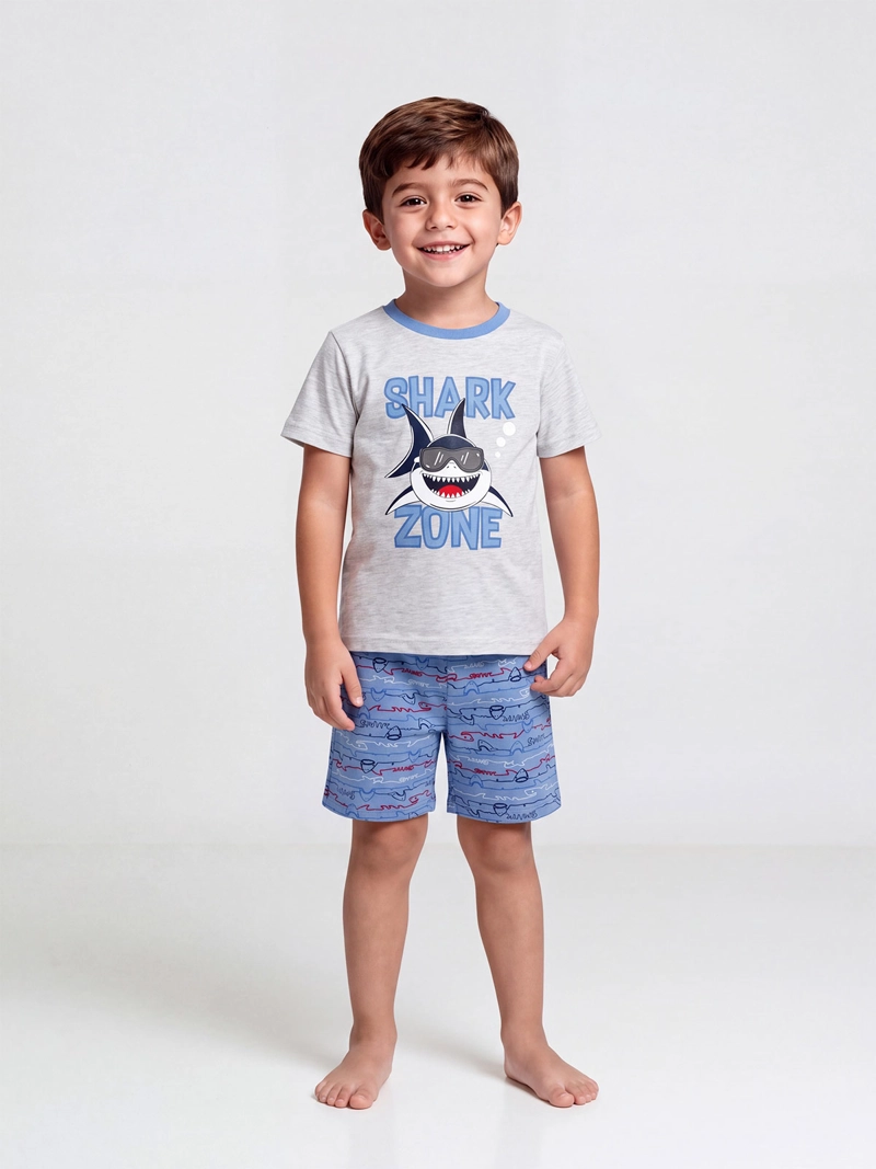 PIJAMA NIÑO HARVEST CORTO
