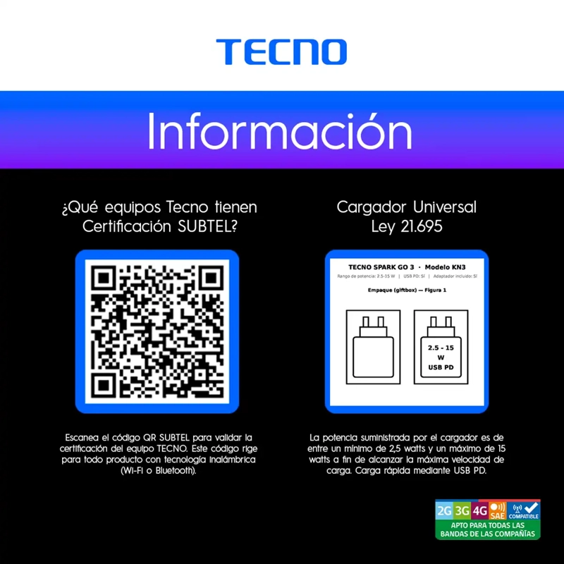 TECNO Spark Go 3 128GB 4GB Gris, foto 14