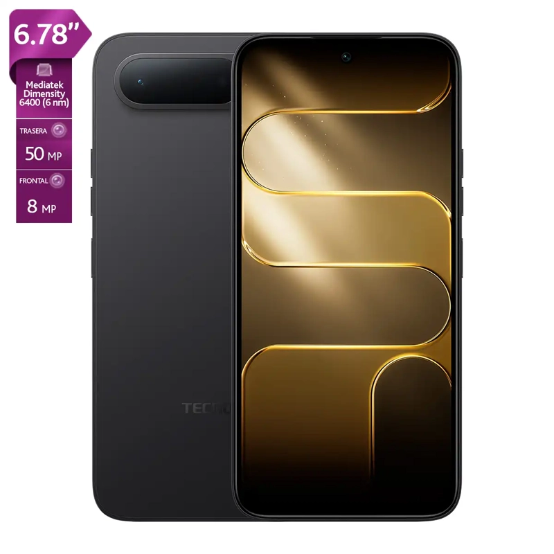 SMARTPHONE TECNO SPARK 50 5G 256GB 8GB RAM 50MP 6.7” - 1
