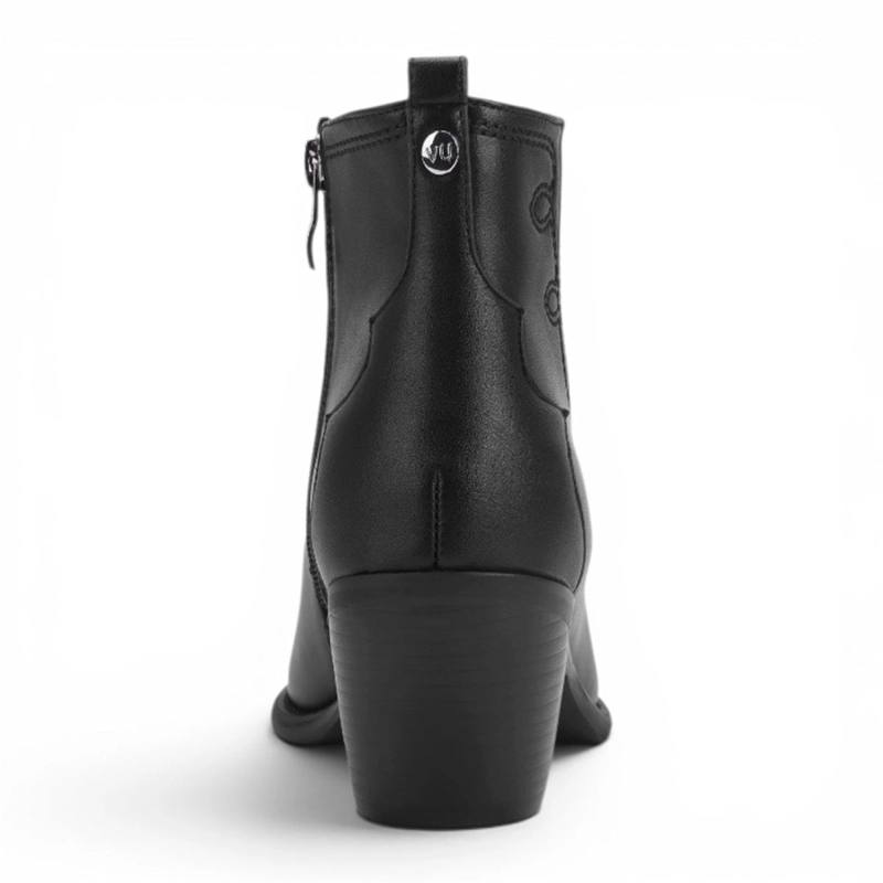 BOTINES MUJER VIA UNO NEGRO - 4