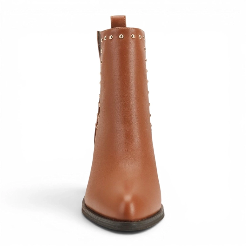 BOTINES MUJER VIA UNO CAMEL - 3