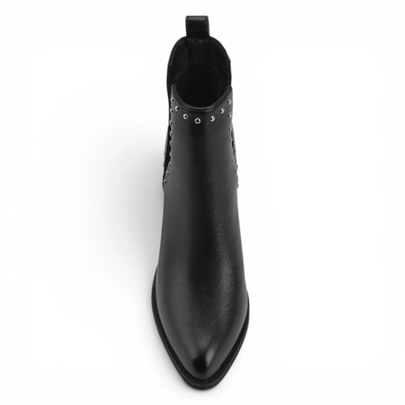 BOTINES MUJER VIA UNO NEGRO - 5