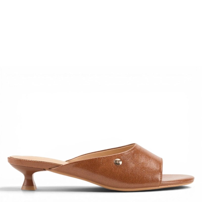 SANDALIAS MUJER VIA UNO CAMEL