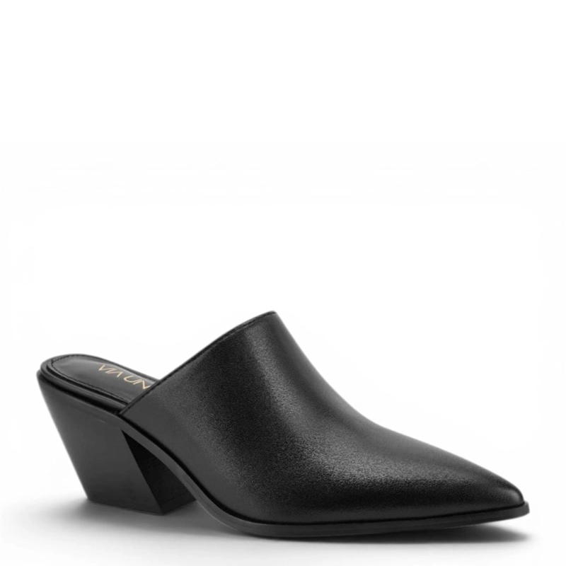 ZAPATOS MUJER VIA UNO NEGRO - 2
