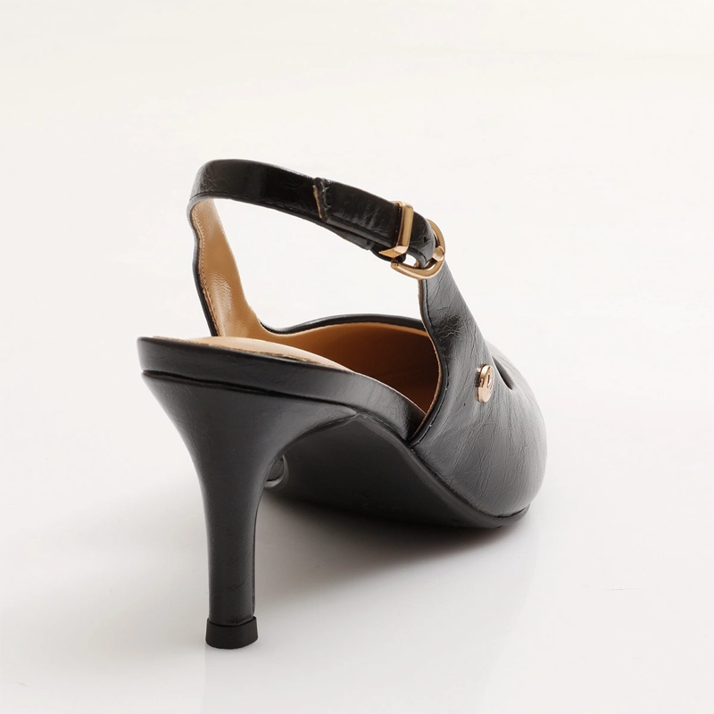 ZAPATOS MUJER VIA UNO NEGRO - 4
