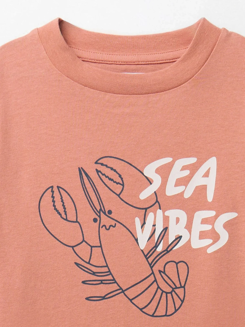 CONJUNTO NIÑO SFERA CAMISETA Y PANTALÓN CON ESTAMPADO LANGOSTA - 4