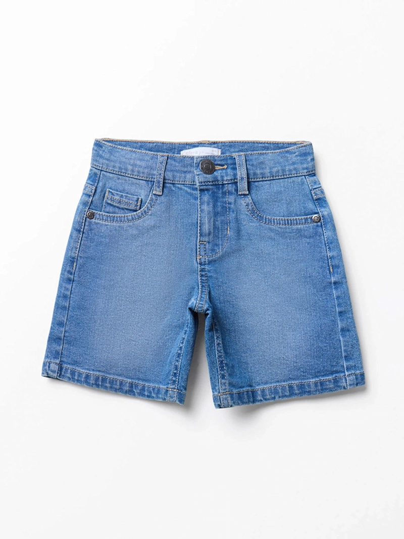 SHORT NIÑO SFERA TEJIDO DENIM 5 BOLSILLOS - 1