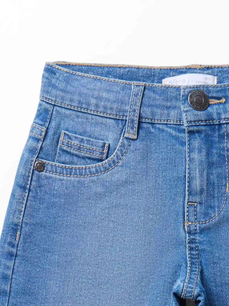 SHORT NIÑO SFERA TEJIDO DENIM 5 BOLSILLOS - 3