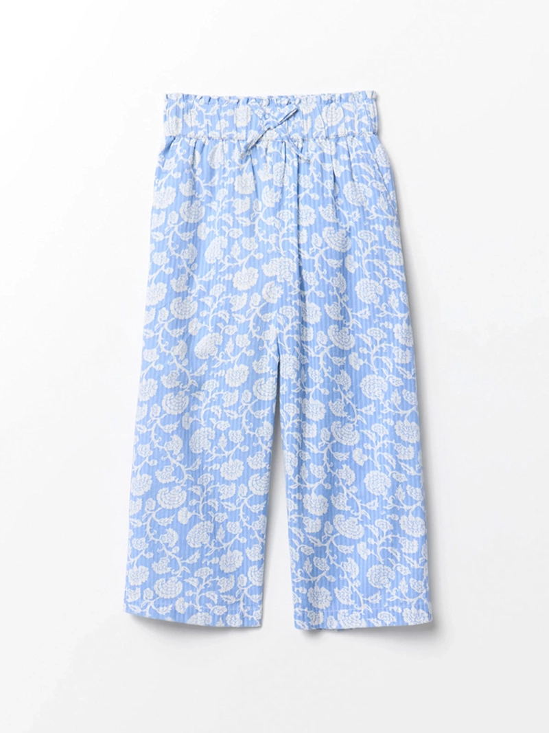 PANTALÓN NIÑA SFERA FLUIDO ESTAMPADO - 1