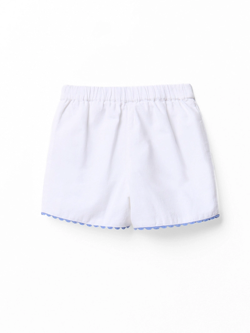 SHORT NIÑA SFERA BOLSILLO DELANTERO CON BORDADO - 5