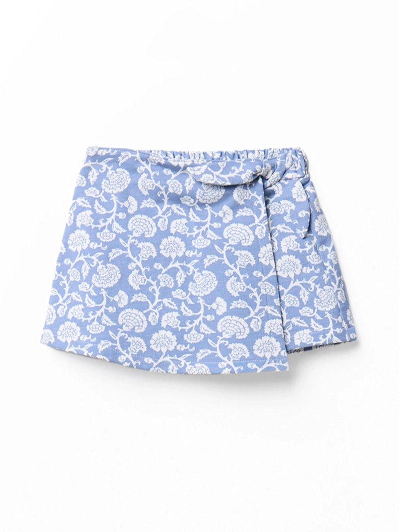 FALDA PANTALÓN NIÑA SFERA ESTAMPADA ALGODÓN