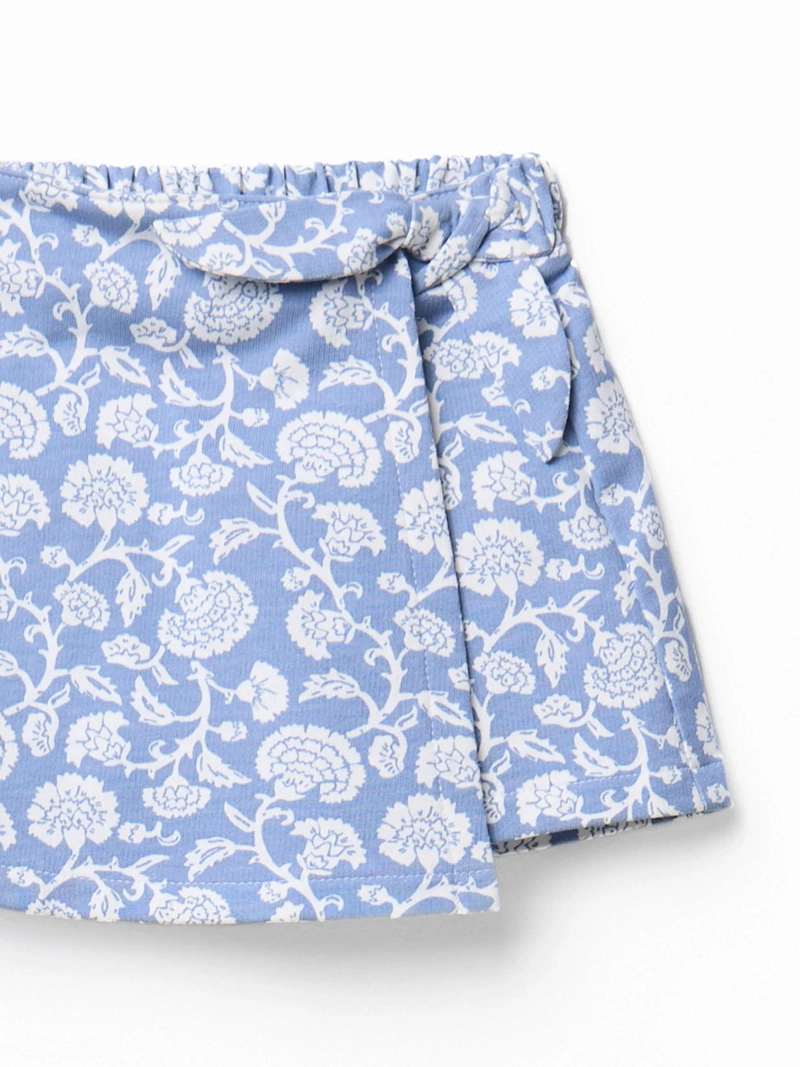 FALDA PANTALÓN NIÑA SFERA ESTAMPADA ALGODÓN - 3
