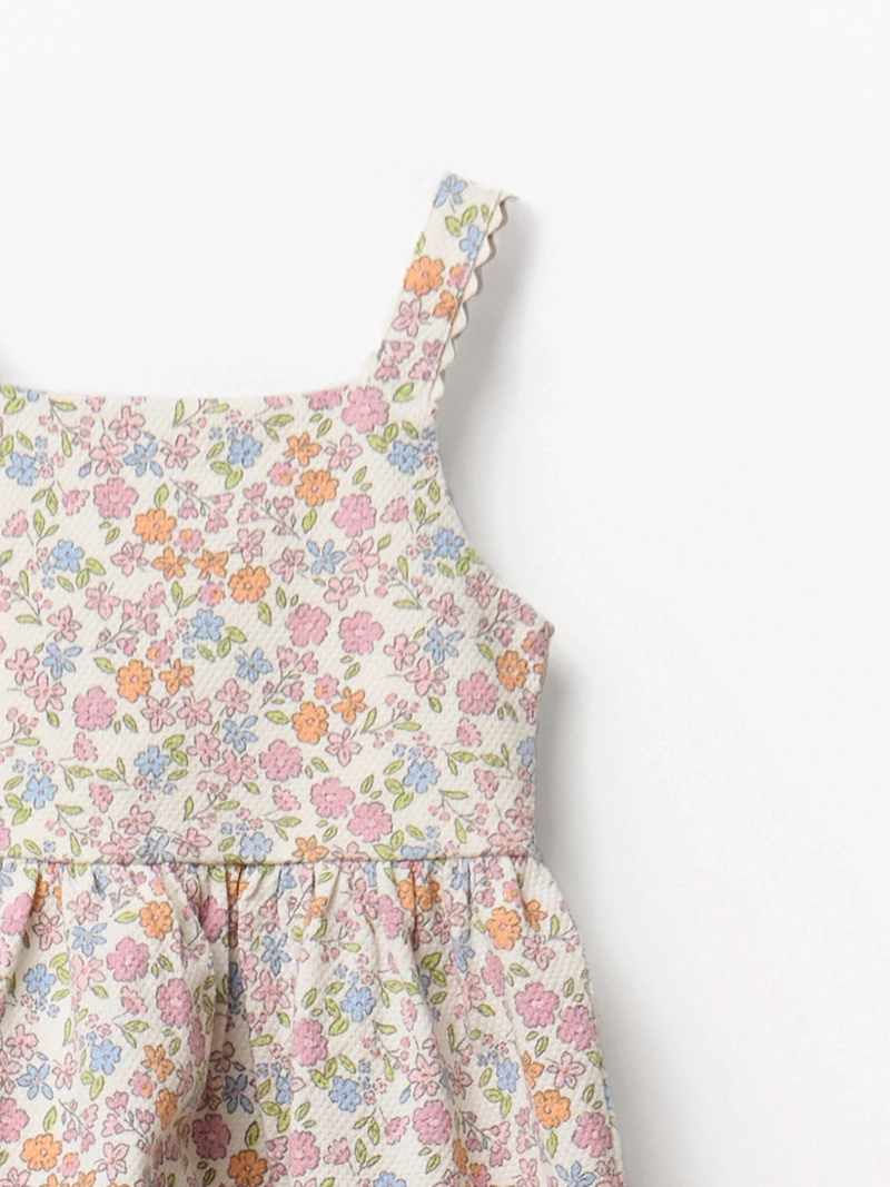 VESTIDO NIÑA SFERA ESTAMPADO FLORES - 2