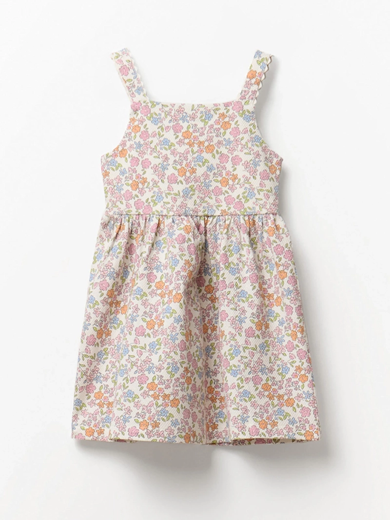 VESTIDO NIÑA SFERA ESTAMPADO FLORES