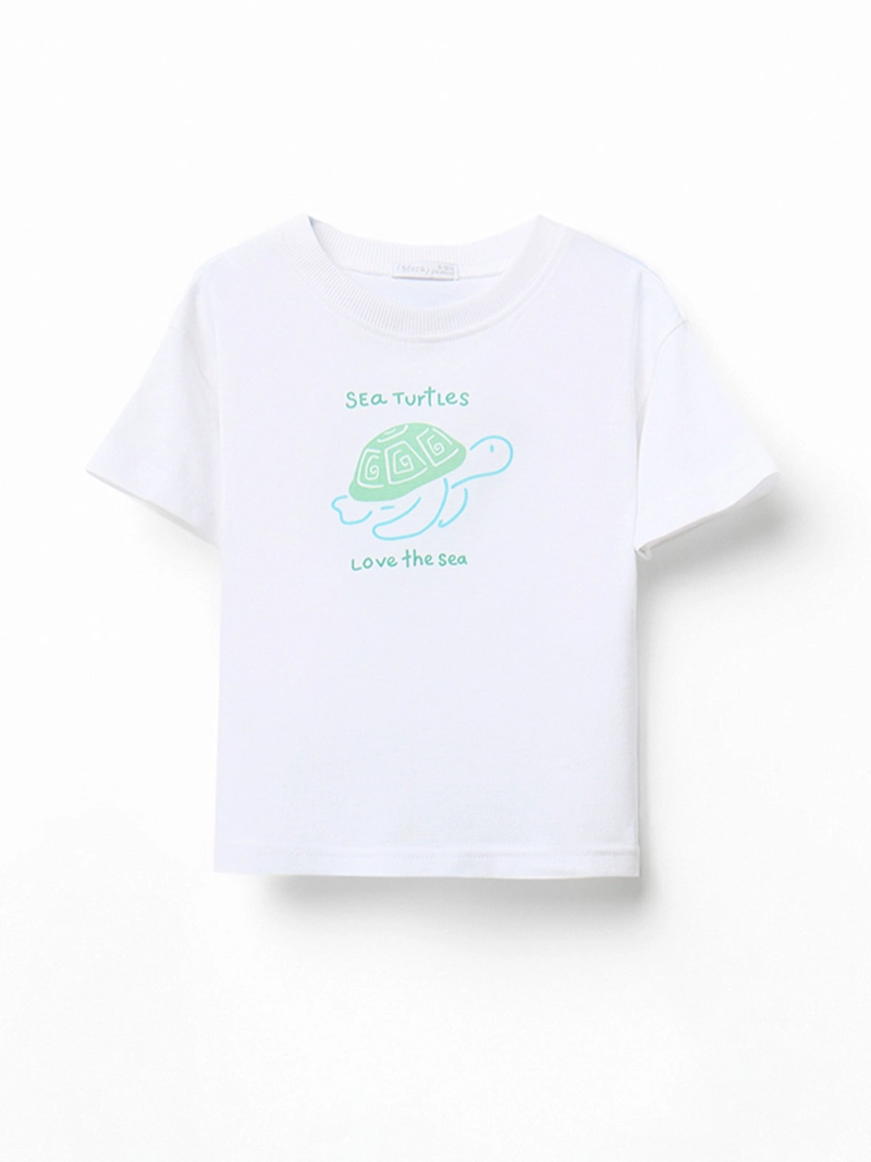 CONJUNTO BEBÉ NIÑO SFERA POLERA MANGA CORTA Y PANTALÓN CORTO  - 2