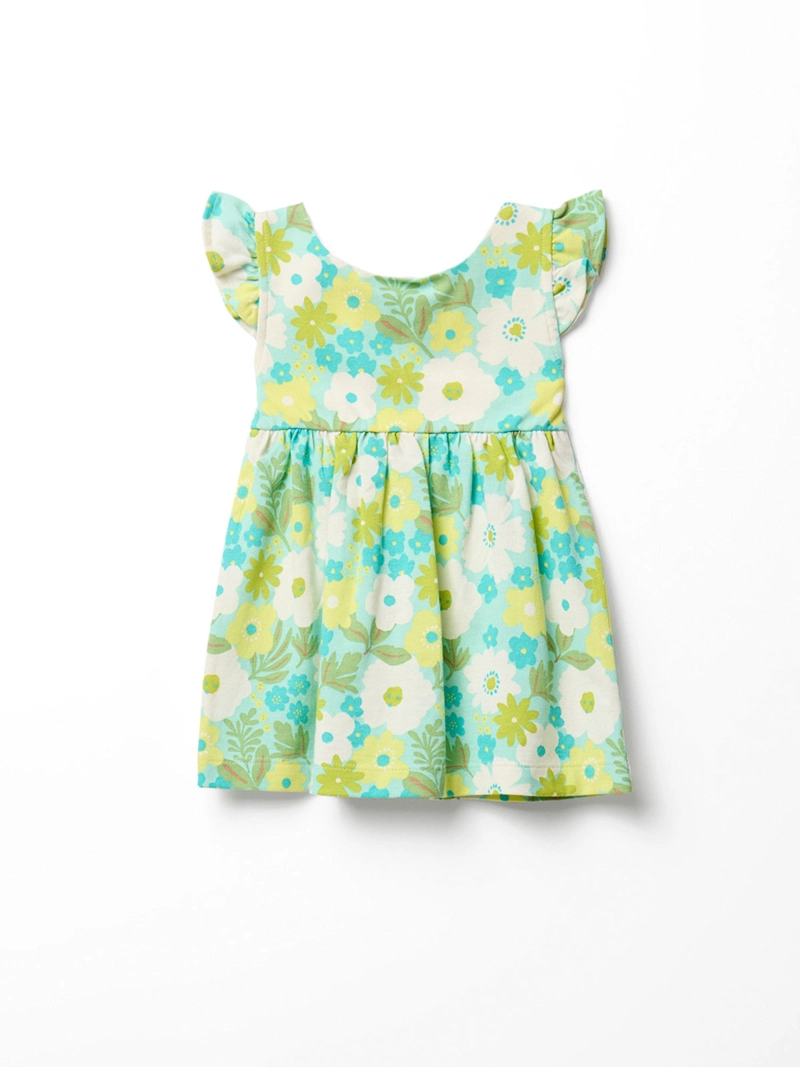 VESTIDO BEBÉ NIÑA SFERA ESTAMPADO TEJIDO PIQUÉ ALGODÓN - 7