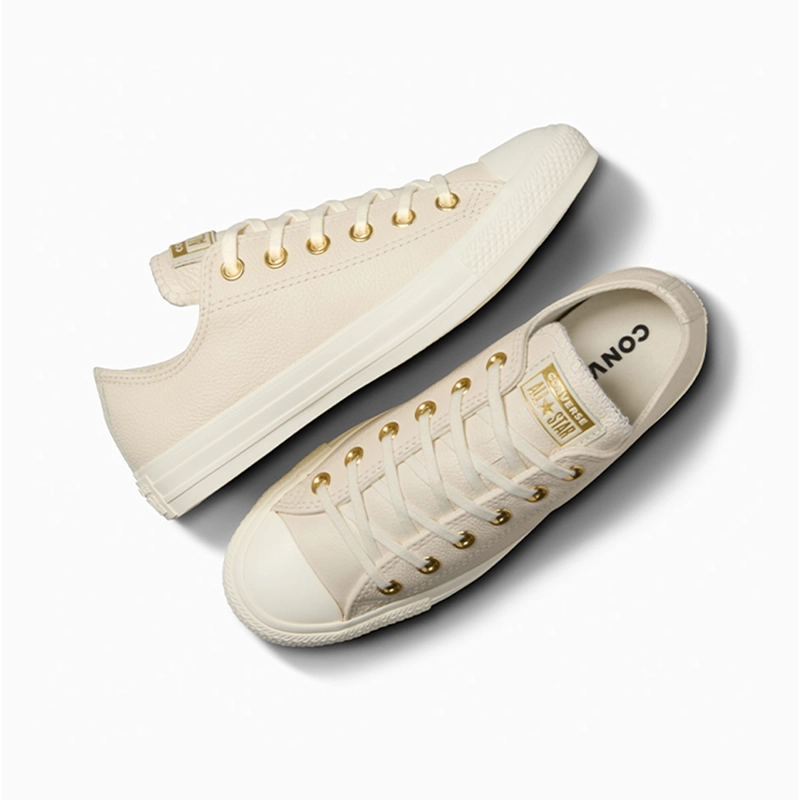ZAPATILLAS MUJER CONVERSE URBANAS BLANCO CHUCK TAYLOR ALL STAR CUERO - 6