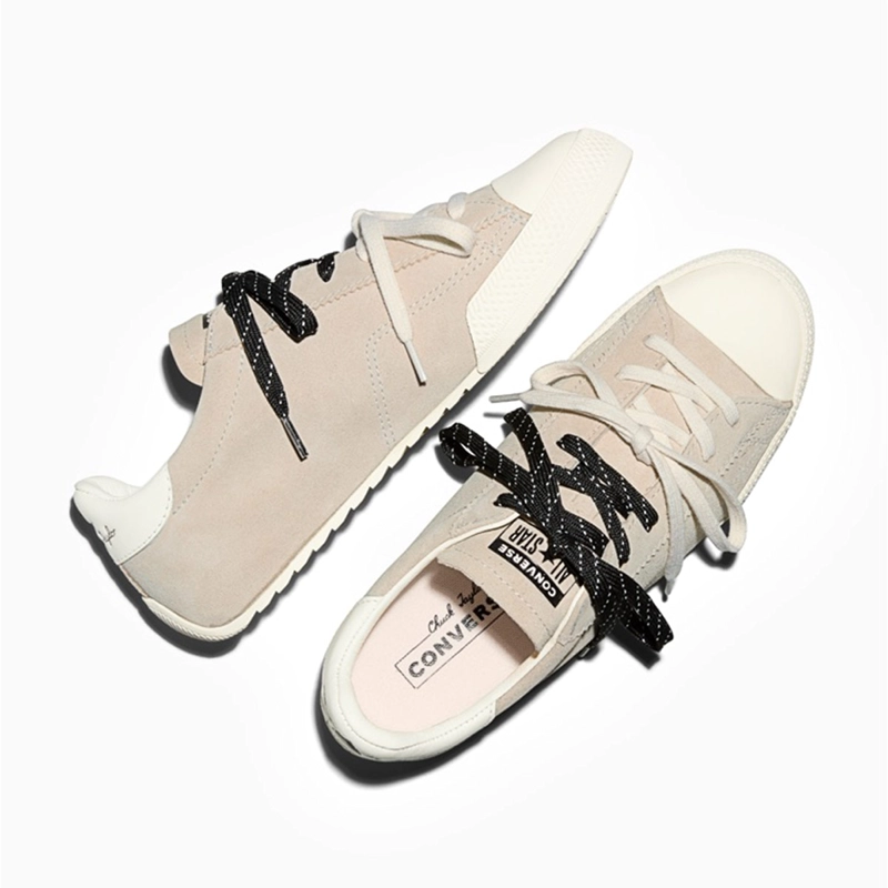 ZAPATILLAS MUJER CONVERSE URBANAS BLANCO CHUCK TAYLOR LO CUERO - 6
